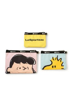 LeSportsac WRISTLET POUCH SET/ピーナッツパルズリストレット