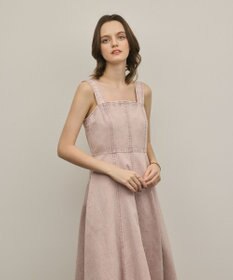 GRACE CONTINENTAL ハンカチーフヘムデニムワンピース