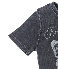 WEGO ヴィンテージウォッシュグラフィックリブT