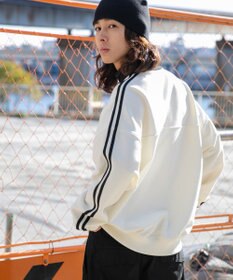 WEGO ヘビーウエイトラインスリーブプルオーバー