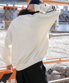 WEGO ヘビーウエイトラインスリーブプルオーバー