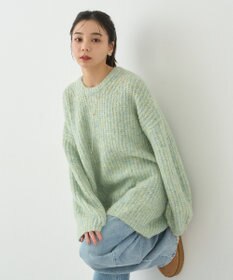 earth music&ecology ふわふわＭＩＸヤーンチュニック