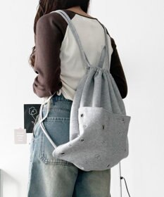 WEGO ハトメデザインナップサック