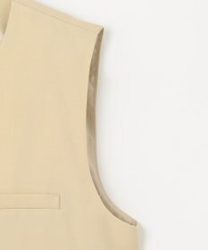 NAVE 【Nave・セットアップ可】ウールポリエステルツイルベスト