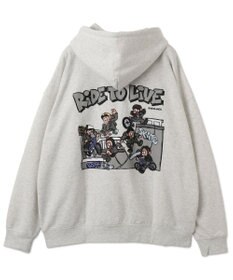 WEGO 【ユニセックス着用ITEM】別注NEW　JACKグラフィックプルパーカー