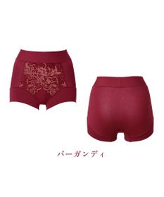 BRADELIS New York 【BRADELIS NewYork peace】綿混フィットレースショーツ24 ブラデリス 補正下着 ハイウエスト 深め