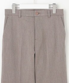 自由区 L 【WEB限定カラーあり・撥水加工・洗える】TRギャバストレート パンツ