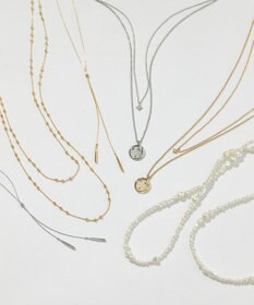 23区 2連 ドットチェーン ネックレス