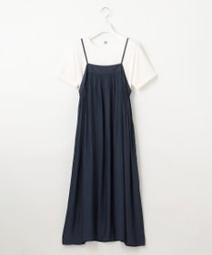 J.PRESS LADIES 【WEB限定・洗える】キャミワンピース カットソー ツインセット