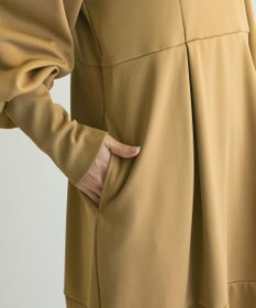 Green Parks ａ．ポンチ袖ボリュームワンピース