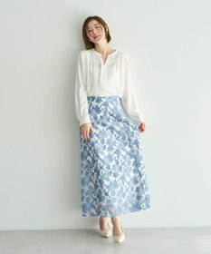 YECCA VECCA アクセサリー付きブラウス