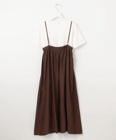 J.PRESS LADIES 【WEB限定・洗える】キャミワンピース カットソー ツインセット