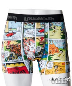 FILA GOLF／marie claire 【LOUDMOUTH×Betty Boop™】メンズ ボクサーパンツ