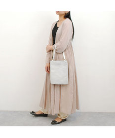 UNBILLION perche 牛革ソフト3層かがり2wayショルダーバッグ