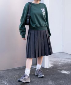 WEGO フォームプリントロゴスウェット