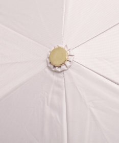 Maison de FLEUR 《晴雨兼用》遮光&UV CUT フリル折りたたみ傘