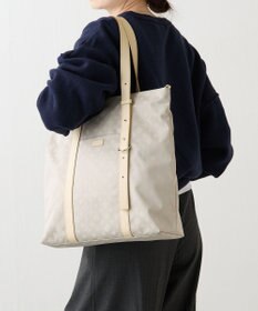 russet アシンメトリーハンドルトートバッグ(SF-237)