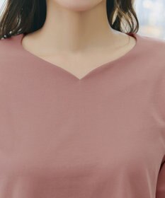 Tiaclasse L 【おのののかさん着用】「サマケア」バックヨークフリルチュニック