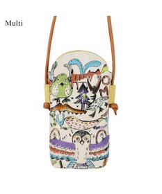 tsumori chisato CARRY ムーンライトアニマル モバイルケース スマホケース スマホショルダー