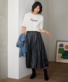 ANY フロッキーロゴテールTシャツ