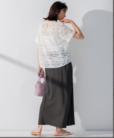 23区 【STORY7月号掲載】フィブリルツイル  ナロースカート