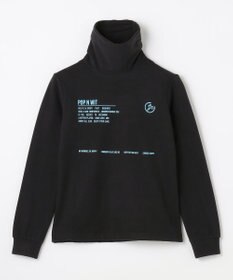 PW CIRCULUS 【起毛素材であたたか】【WOMEN】スピンドル付 両面起毛タートルネック ゴルフウェア レディース