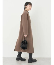 earth music&ecology Ｖネックノーカラーコート