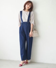 Feroux 【UVケア】バックリボンボリュームスリーブ Tシャツ