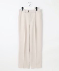 自由区 【カタログ掲載・セットアップ対応・接触冷感・UVカット・洗える】ライトリネンライクテーパード パンツ