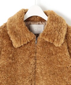 ICB フェイクボア ブルゾン