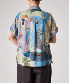 Paul Smith River Collage プリント 半袖 シャツ