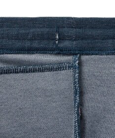 MIKI HOUSE HOT BISCUITS 【80-120cm】 フリル付きストレッチデニムパンツ