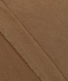 BEIGE， 【洗える】STOCK / オーガニックコットン半袖Vスリットトップス