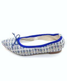 nouvelleRobe Oū 【本革・高反発】 Pointed ポインテッドトゥ ツイードパンプス