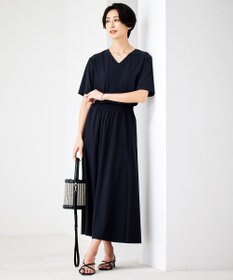 ICB 【接触冷感・UVカット・速乾・洗える】マットスキューバ フレアスカート