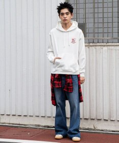 WEGO リラックスフィットTHEBOYグラフィックパーカー