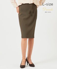 BEIGE， 【L-size】LUIZA / タイトスカート