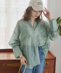 WEGO 【ANGIE VINTAGE】シアーシャツ