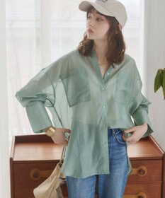 WEGO 【ANGIE VINTAGE】シアーシャツ