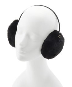 MOONBAT 【FUDGE11月号掲載】PAUL & JOE ACCESSOIRES ネコチャーム付フェイクファーイヤマフ（細アーム）