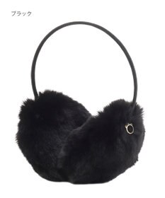 MOONBAT 【FUDGE11月号掲載】PAUL & JOE ACCESSOIRES ネコチャーム付フェイクファーイヤマフ（細アーム）