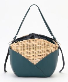 Y'SACCS 【ムック本掲載】ウィッカーバスケットショルダー