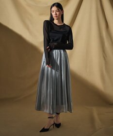 uncrave トリコットシフォン クルーネック カットソー（uncrave STANDARD）