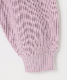 ANY SIS 【洗える】スフレケーブルパフスリーブ ニット