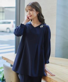 Tiaclasse ウェーブリボン ブローチ