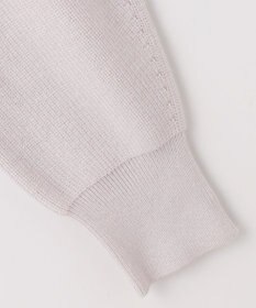 組曲 L 【WEB限定】襟付き片畔ニットプルオーバー