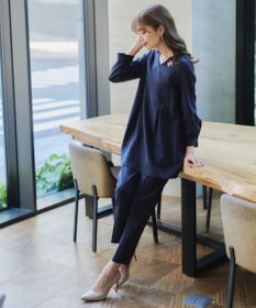 Tiaclasse ウェーブリボン ブローチ