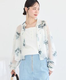 earth music&ecology 【WEB限定】シアーショートシャツ
