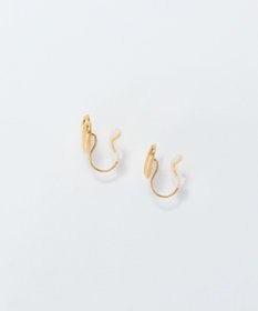 Phoebe 【痛くないシリーズ/金属アレルギー対応】ニュアンスハートライトフィットイヤリング　ゴールド