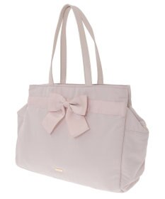 Maison de FLEUR グログランリボン3ルームトートバッグ